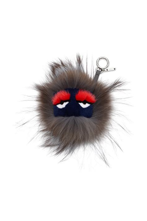 fendi fur monster keychain replica|fendi keychains for sale.